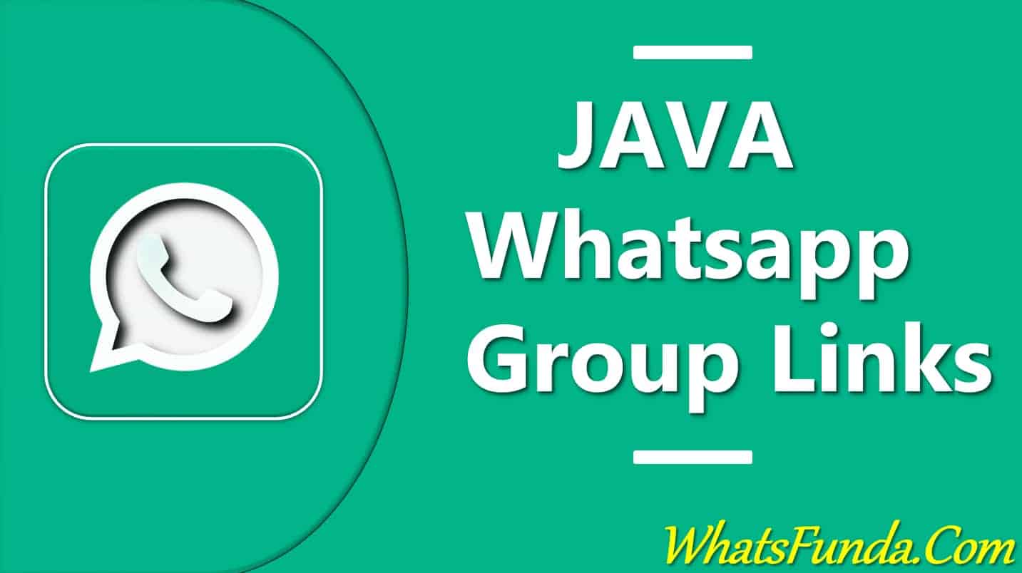 Java Whatsapp Group Links