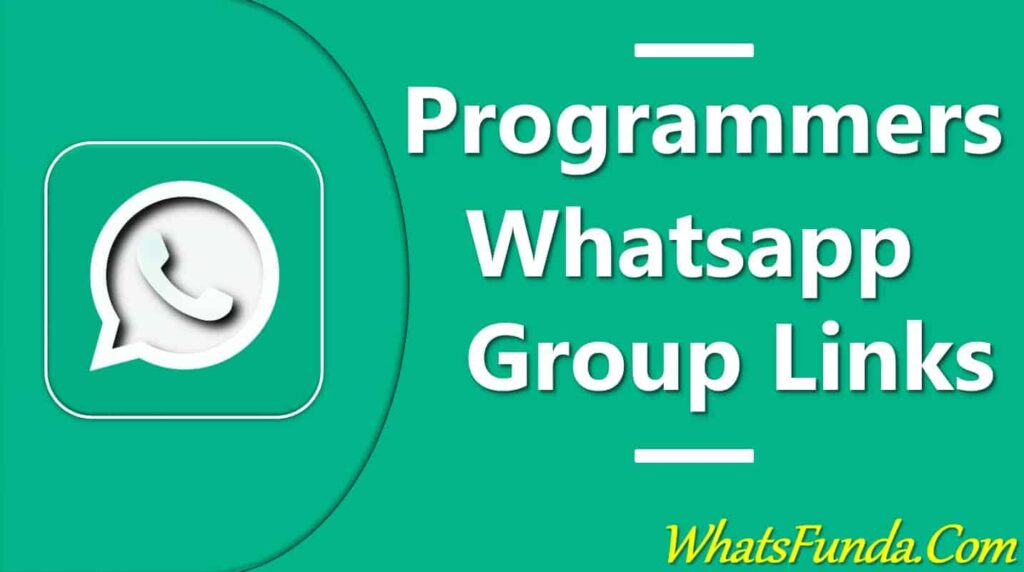 Programmers Whatsapp Group Links