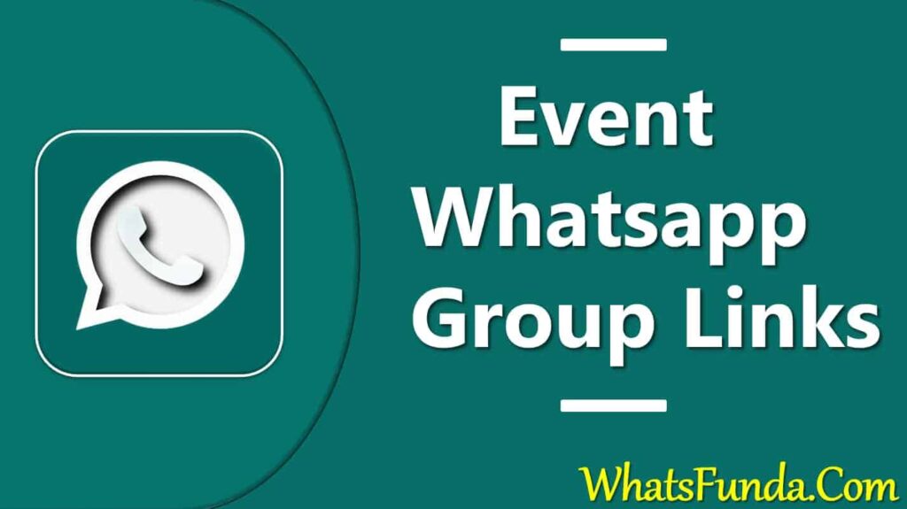 Event Whatsapp Group Link
