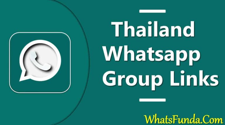 Whatsapp group thailand